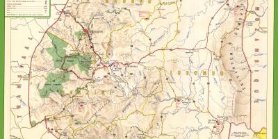 Swaziland haritası detaylı